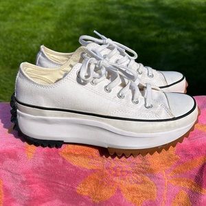 Converse low star bike platform low top